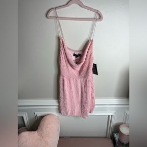 Retrofete Sequence Pink Dress